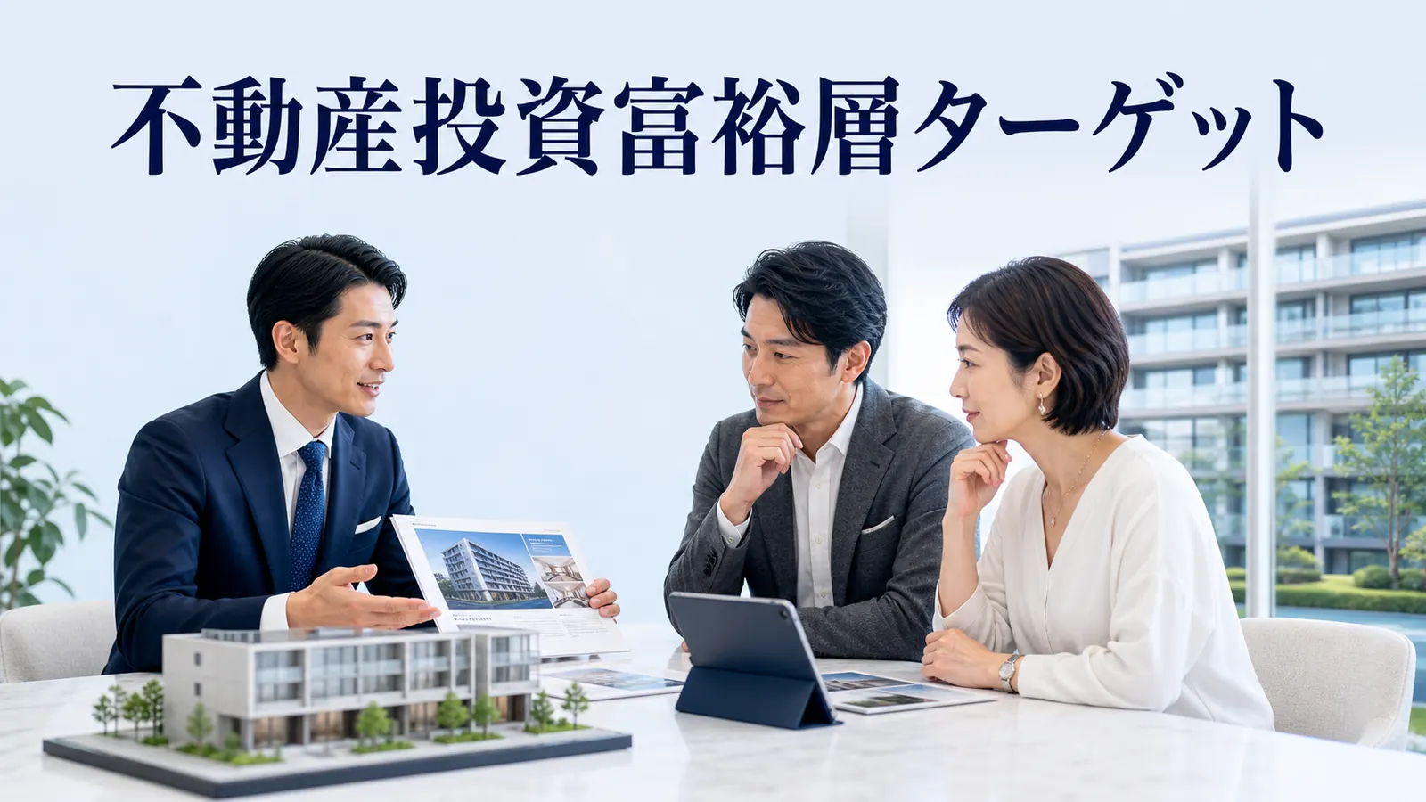 不動産投資富裕層ターゲット