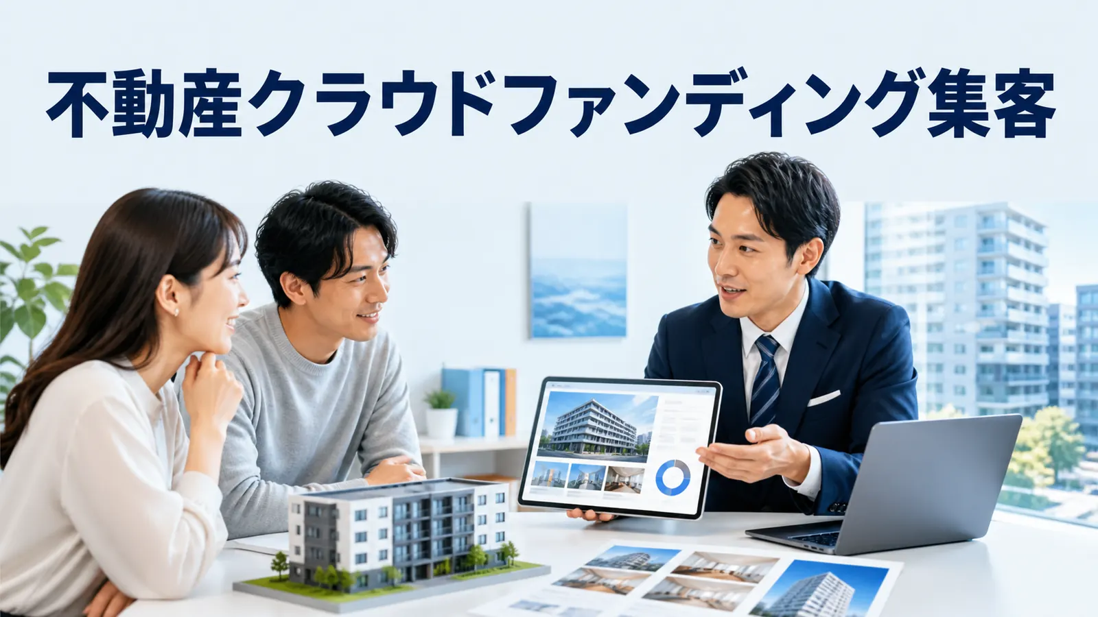 不動産クラウドファンディング集客