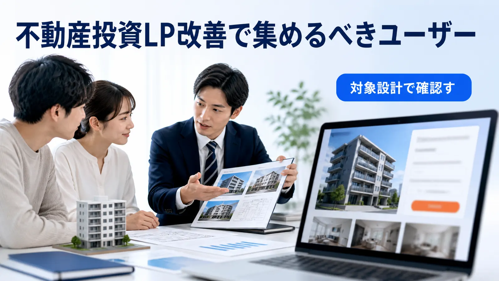 不動産投資LP改善で集めるべきユーザー