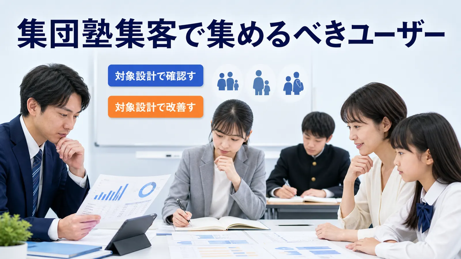 集団塾集客で集めるべきユーザー