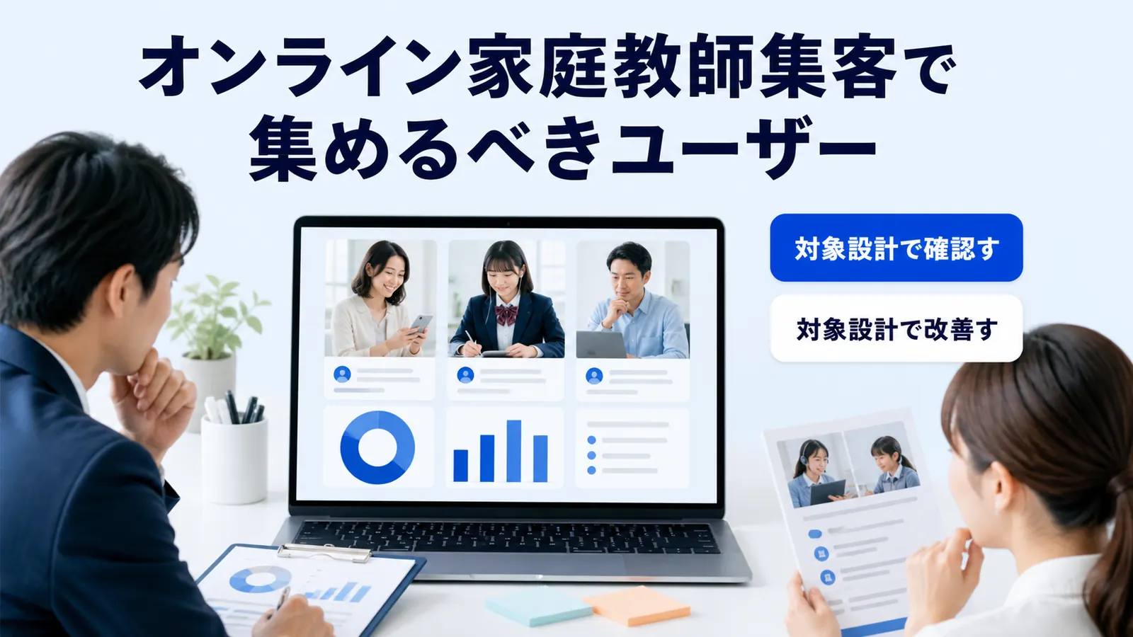 オンライン家庭教師集客で集めるべきユーザー