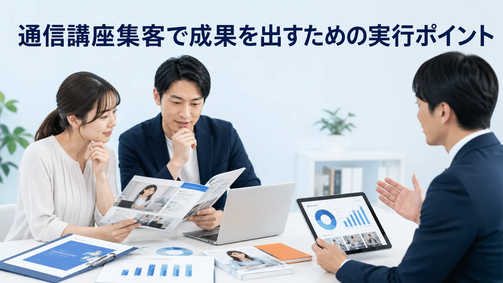 通信講座集客で成果を出すための実行ポイント
