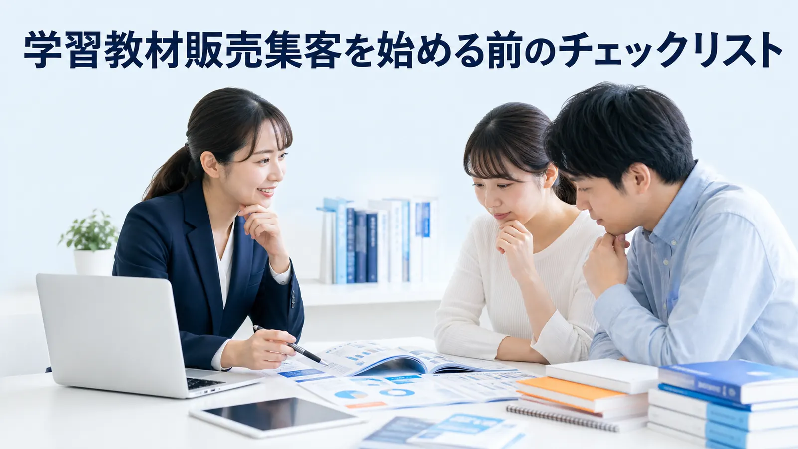 学習教材販売集客を始める前のチェックリスト