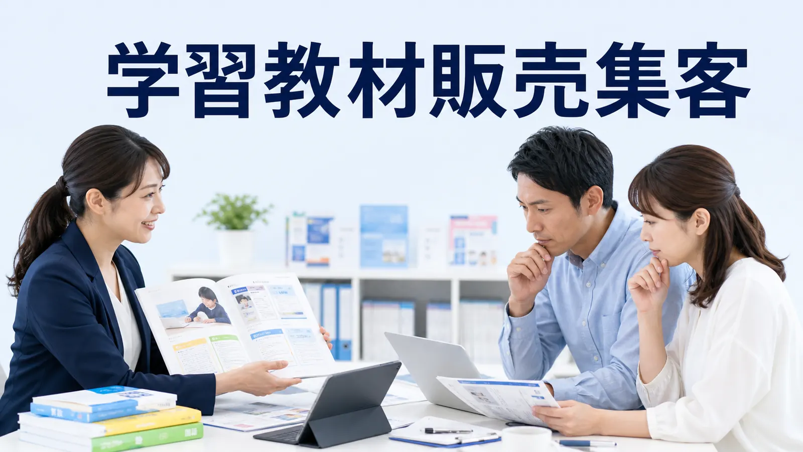 学習教材販売集客