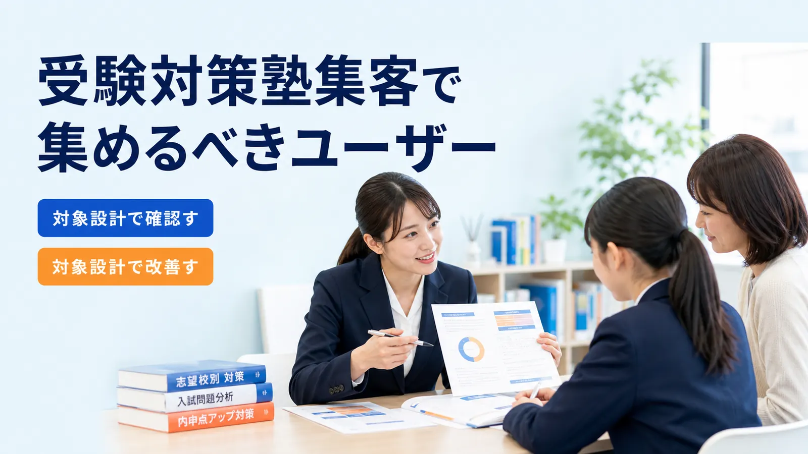 受験対策塾集客で集めるべきユーザー
