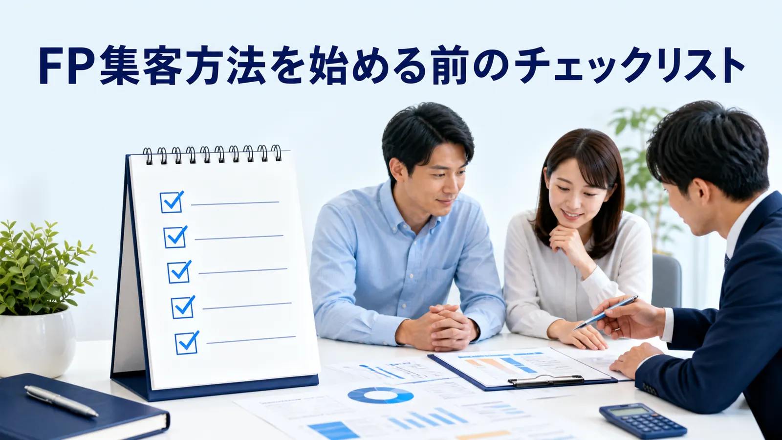 FP集客方法を始める前のチェックリスト