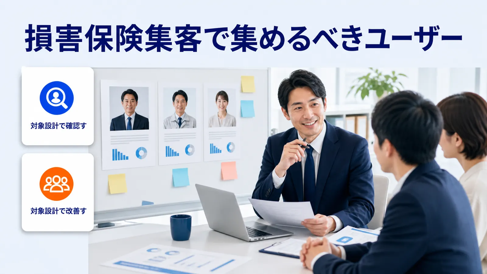 損害保険集客で集めるべきユーザー