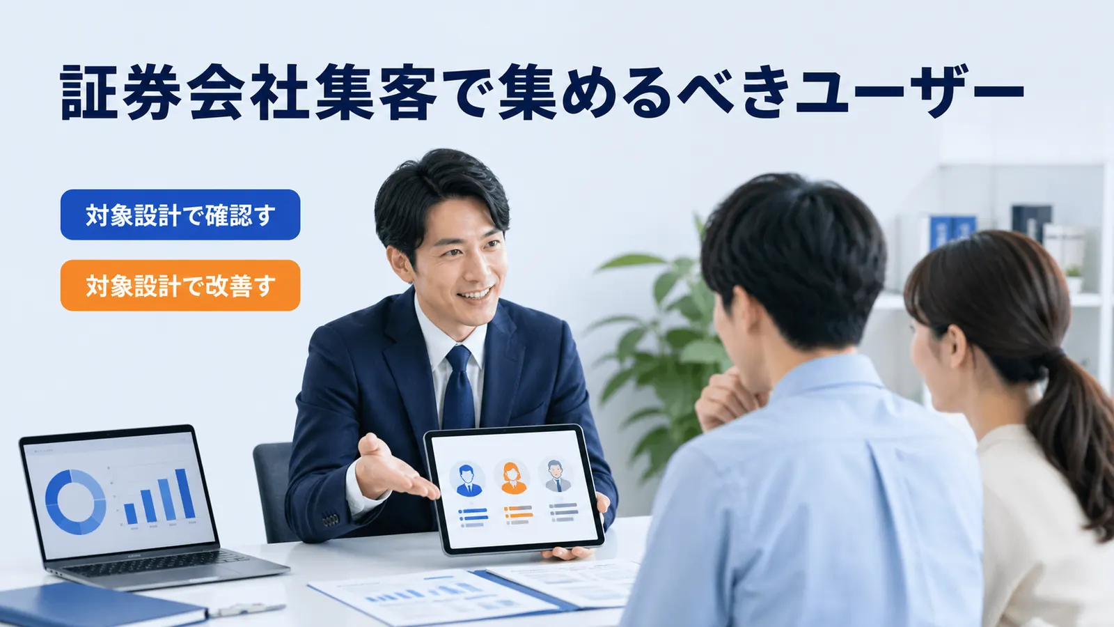 証券会社集客で集めるべきユーザー