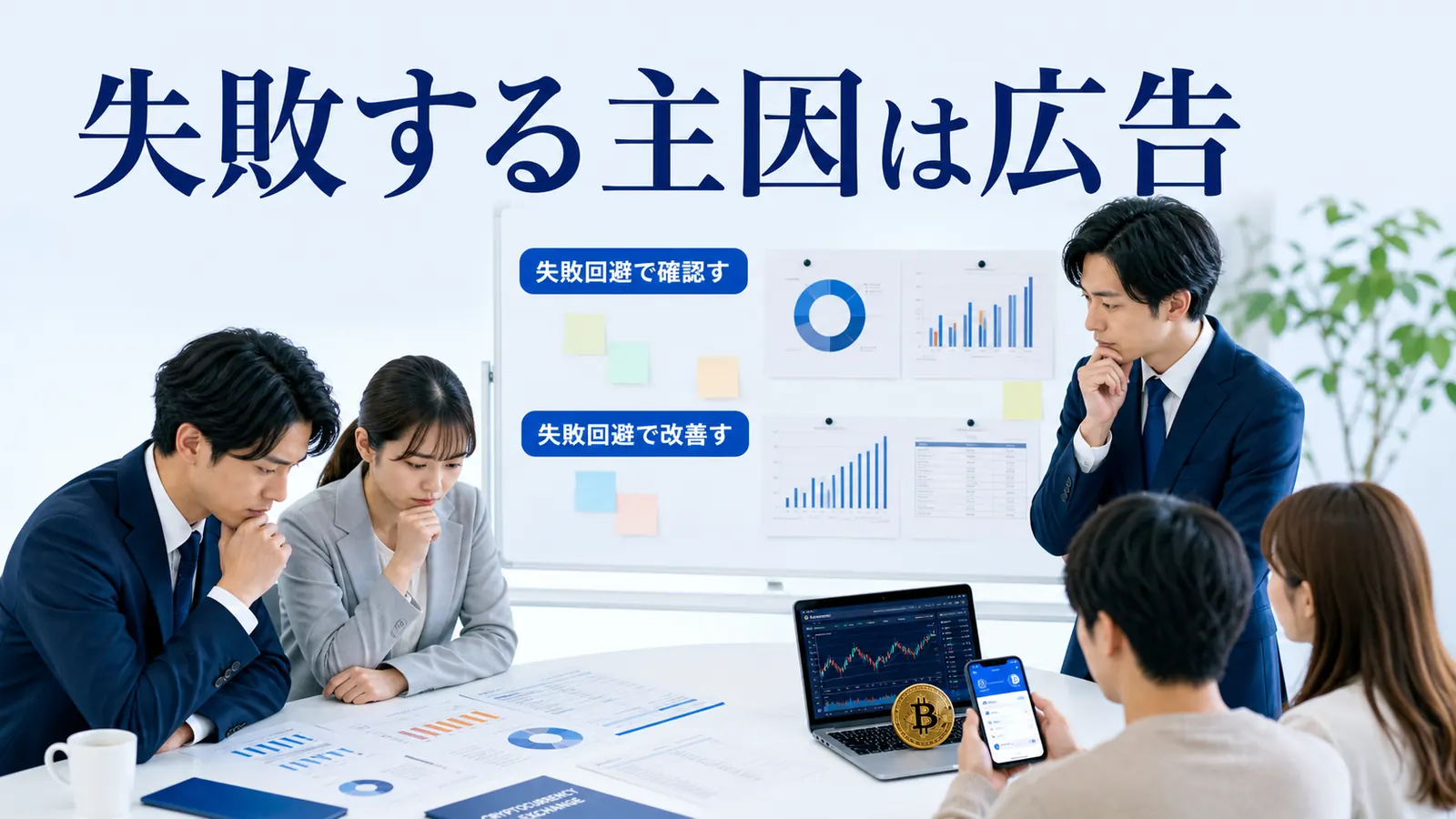 失敗する主因は広告