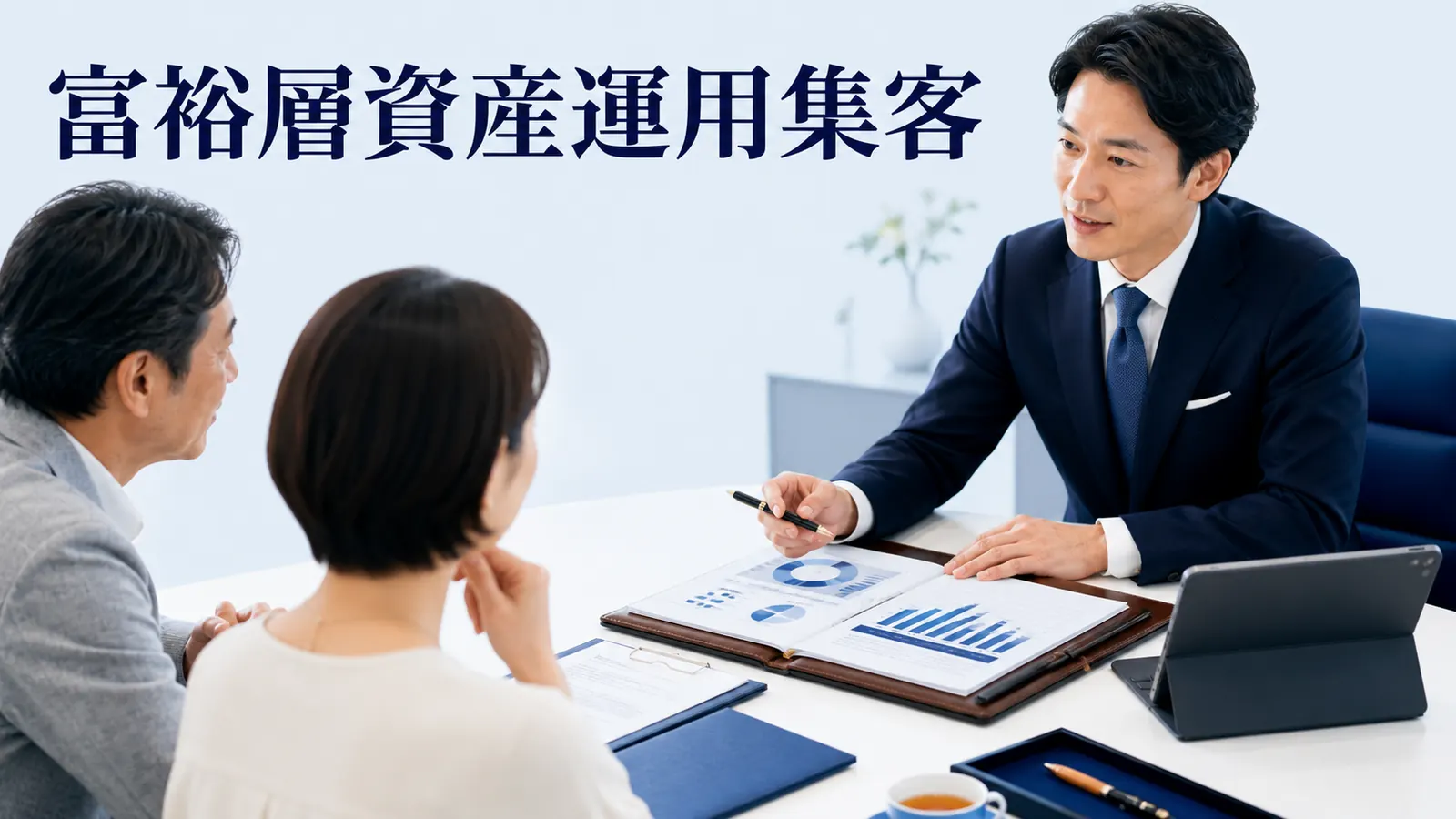 富裕層資産運用集客
