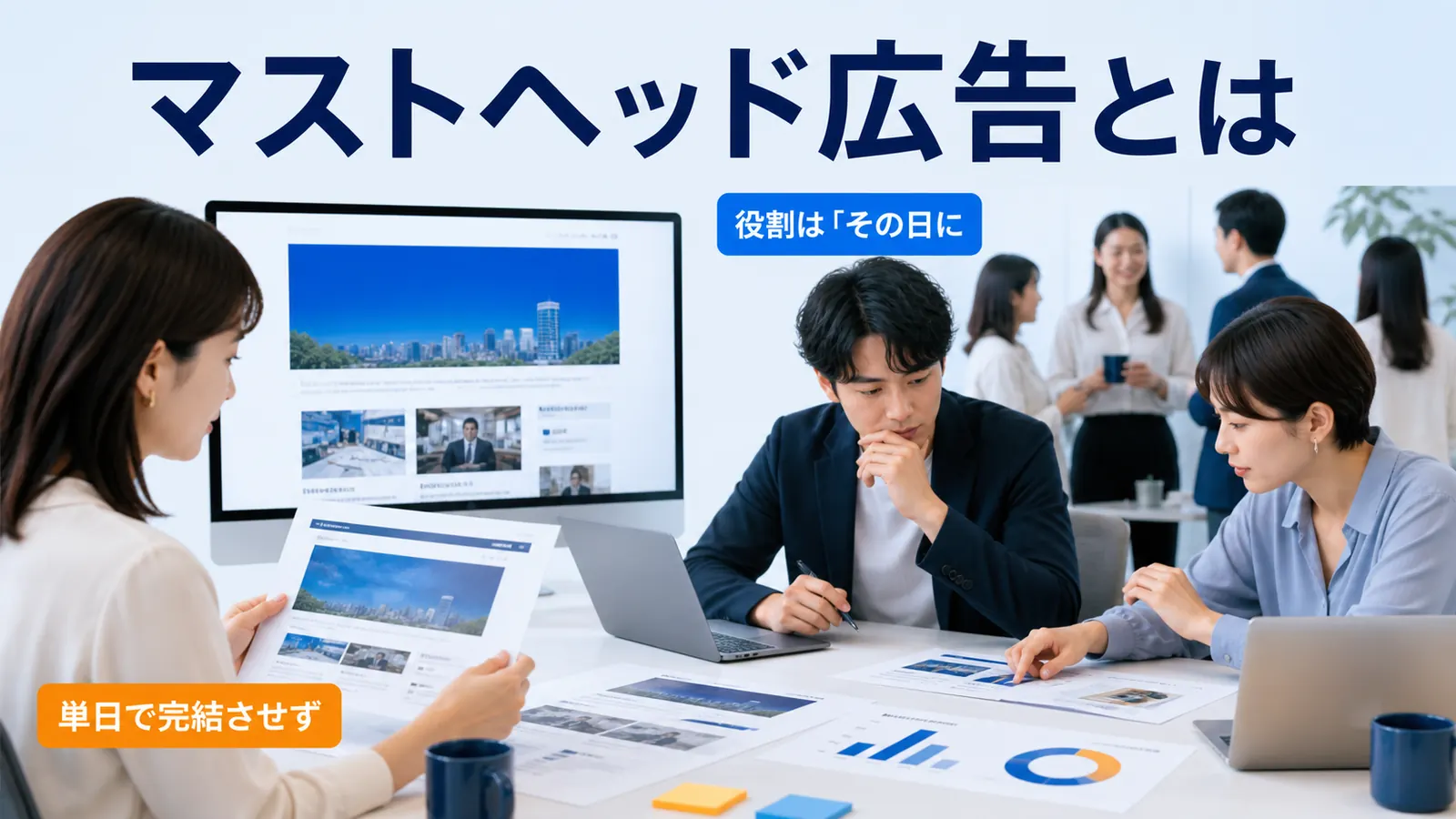 マストヘッド広告とは