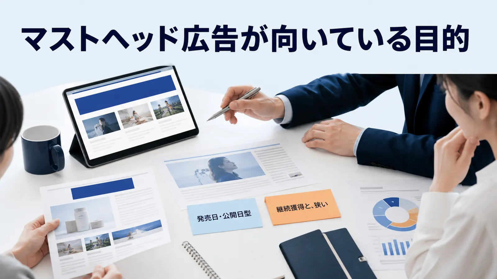 マストヘッド広告が向いている目的