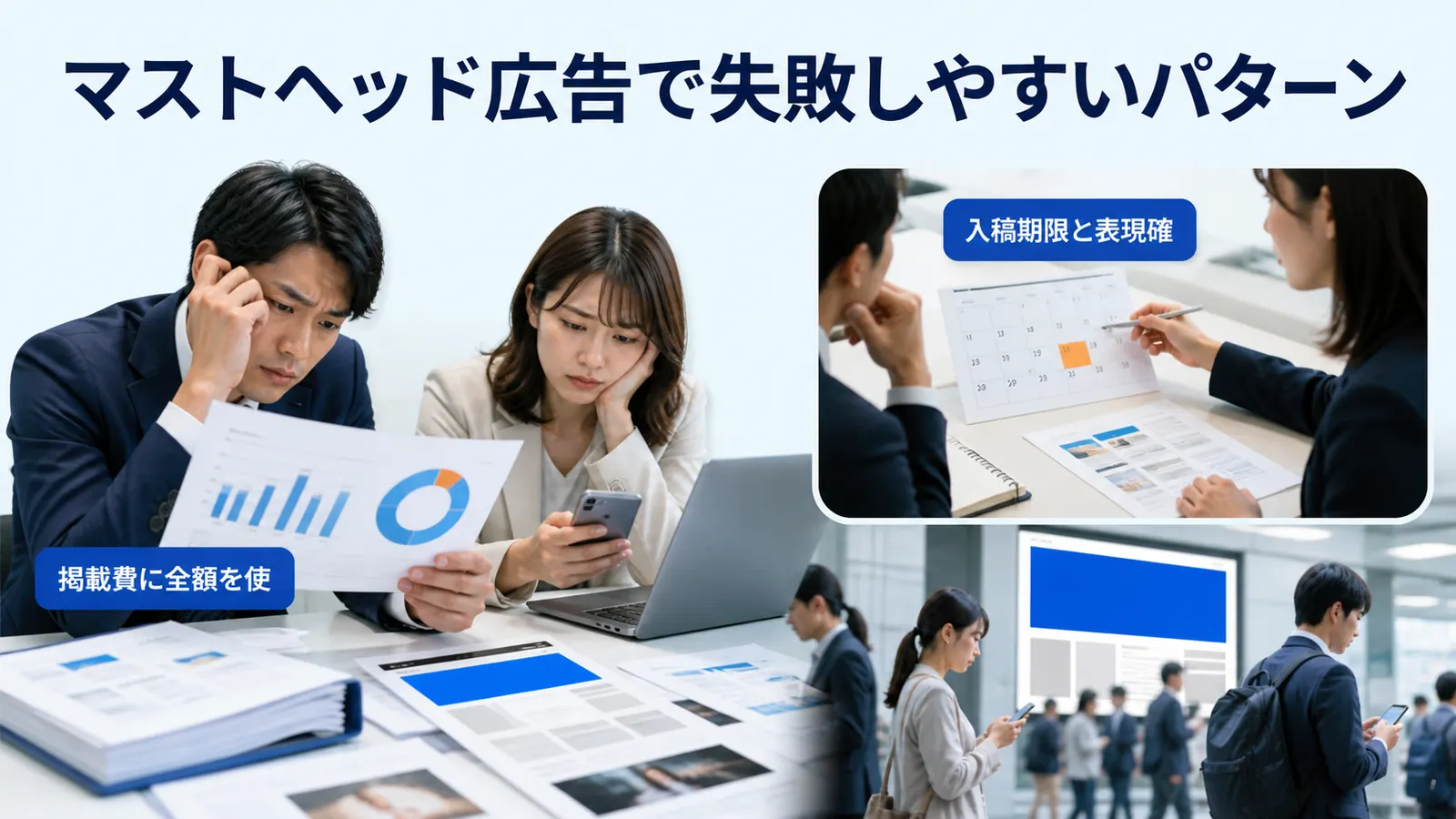 マストヘッド広告で失敗しやすいパターン