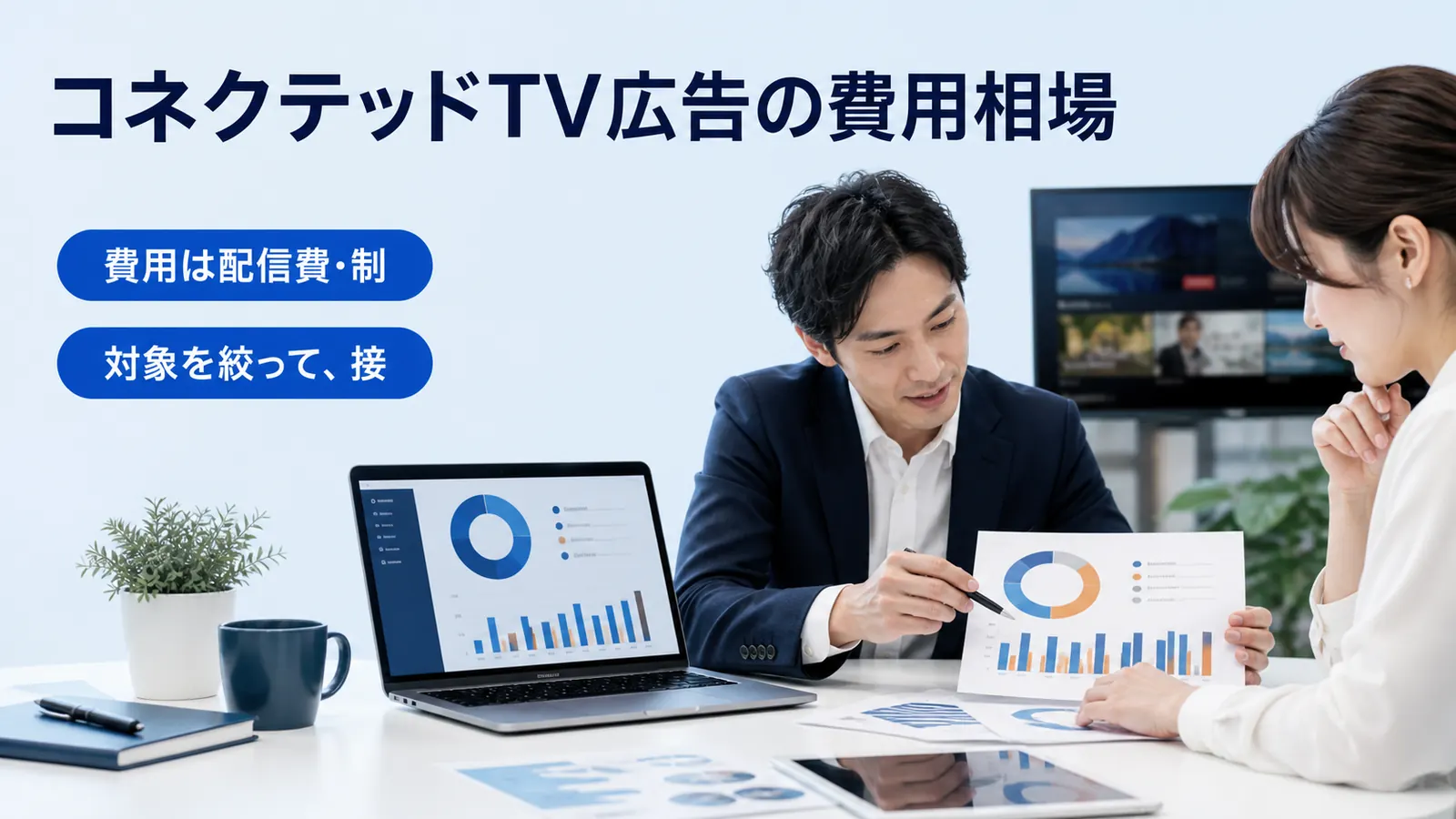 コネクテッドTV広告の費用相場
