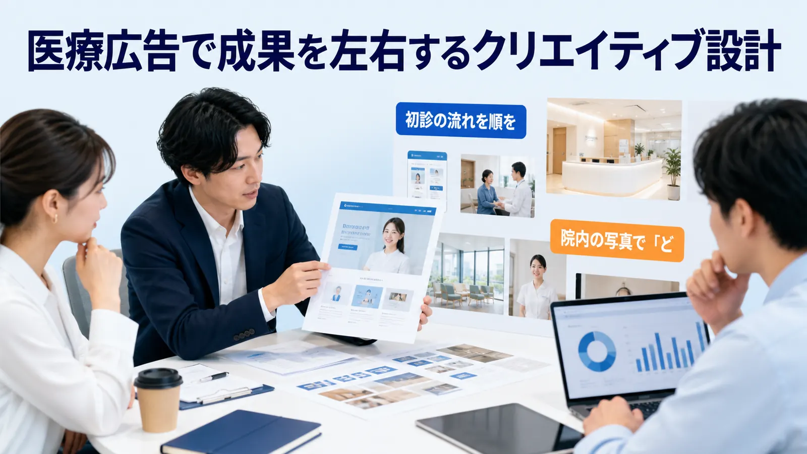 医療広告で成果を左右するクリエイティブ設計