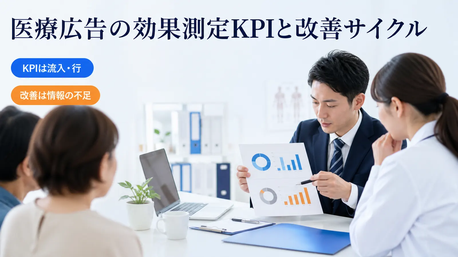医療広告の効果測定KPIと改善サイクル