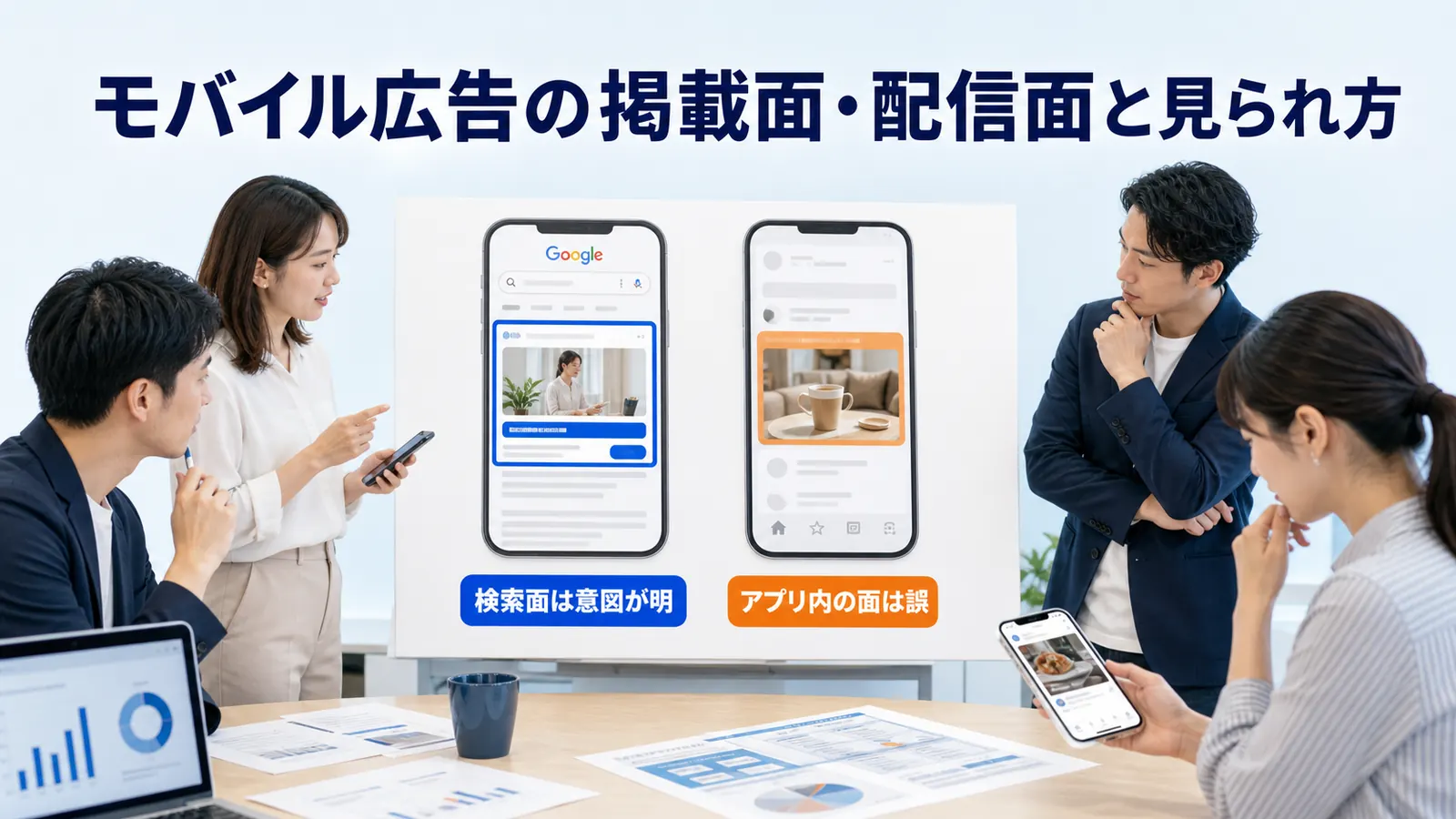 モバイル広告の掲載面・配信面と見られ方
