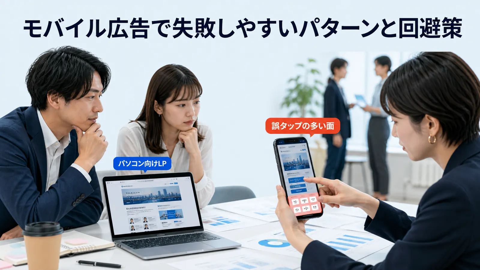 モバイル広告で失敗しやすいパターンと回避策