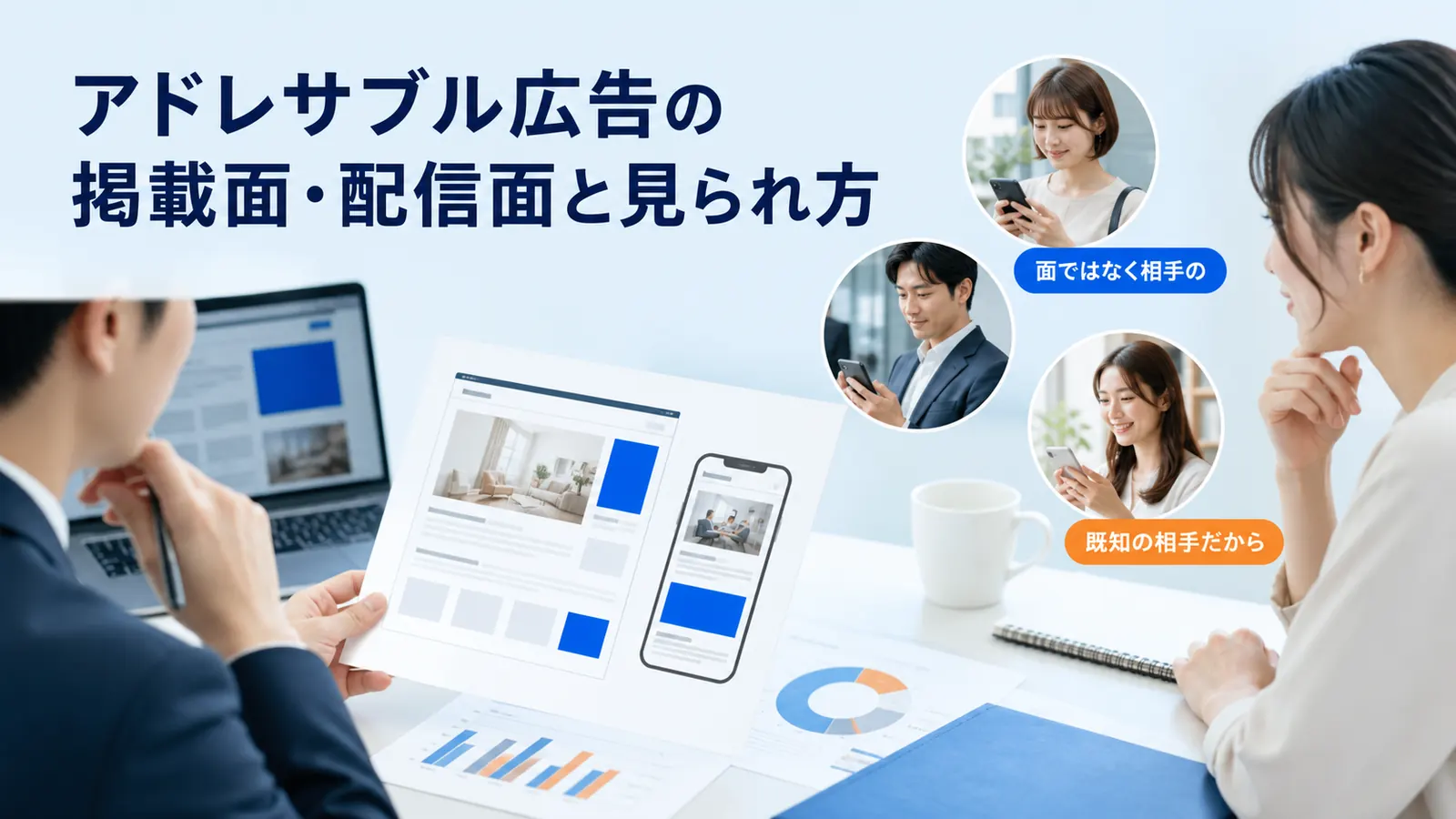 アドレサブル広告の掲載面・配信面と見られ方