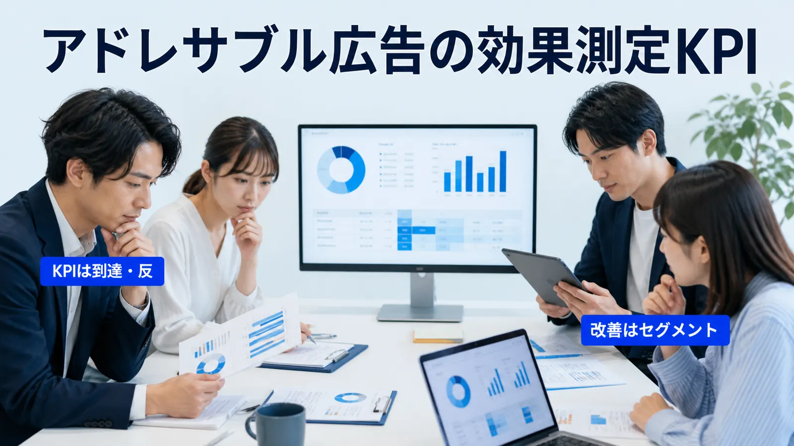 アドレサブル広告の効果測定KPI