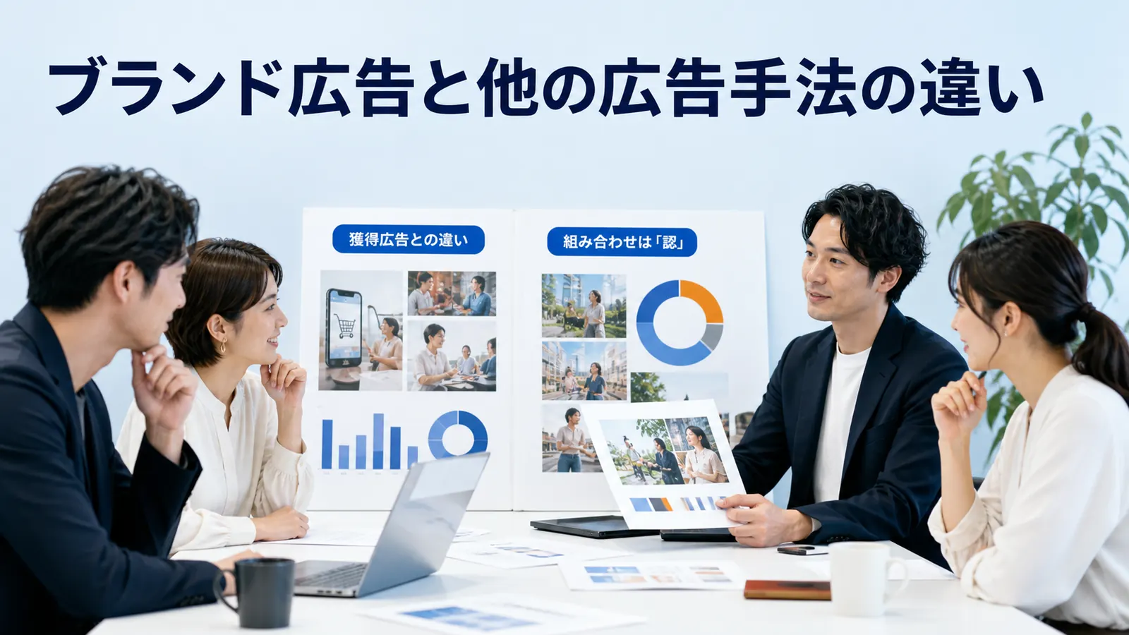 ブランド広告と他の広告手法の違い