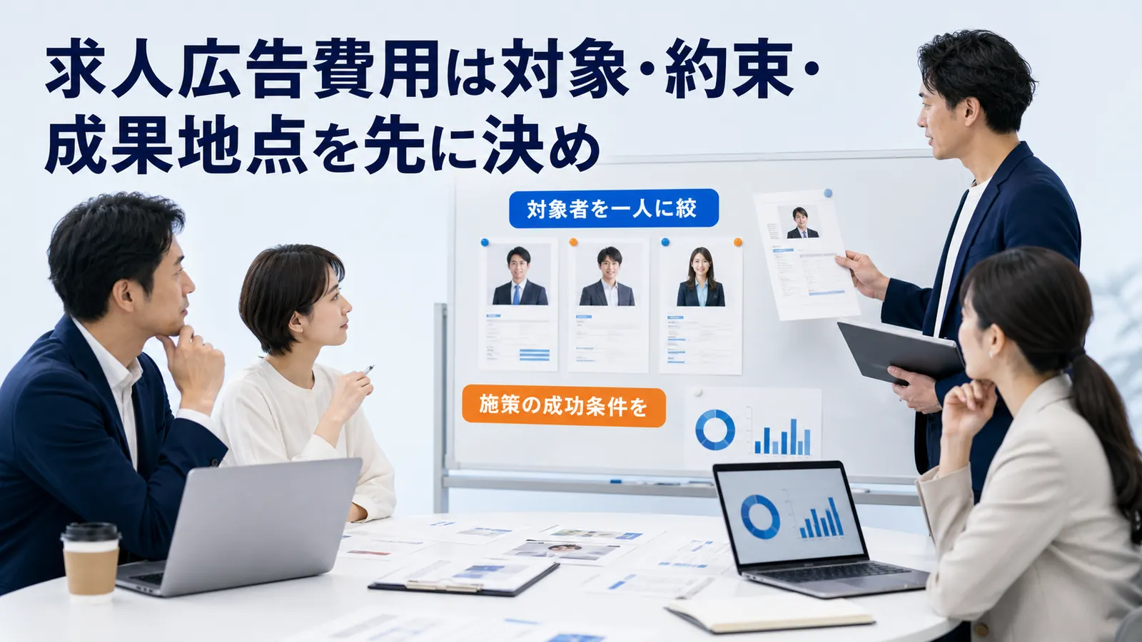 求人広告費用は対象・約束・成果地点を先に決め