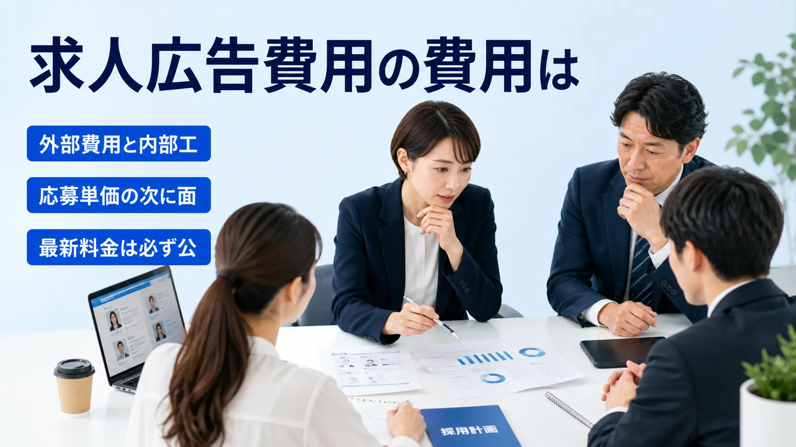 求人広告費用の費用は