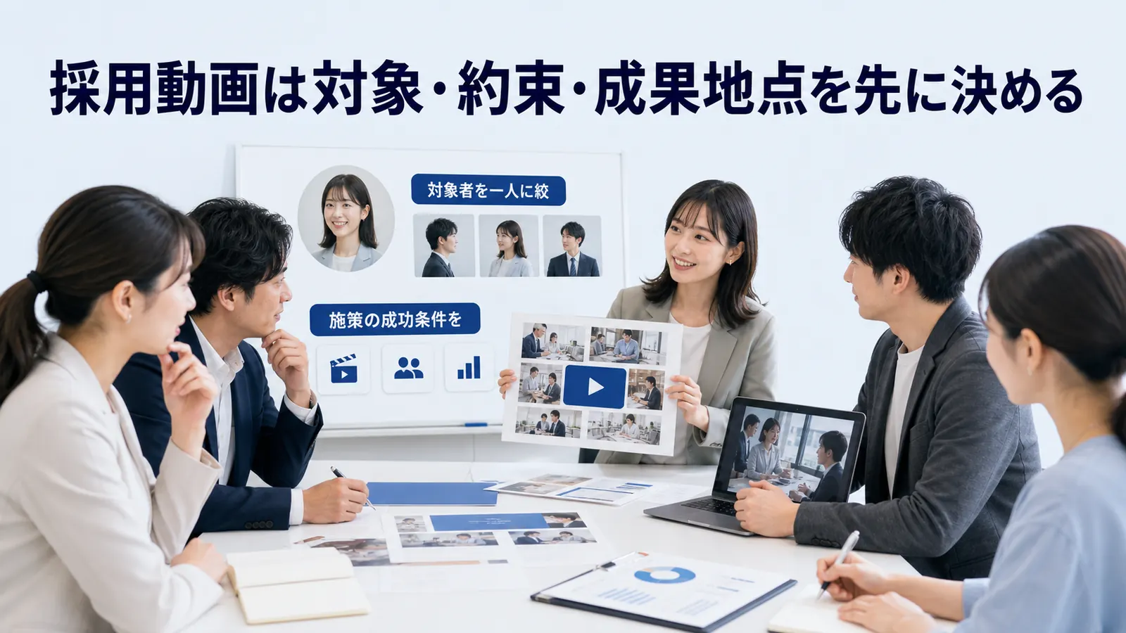 採用動画は対象・約束・成果地点を先に決める