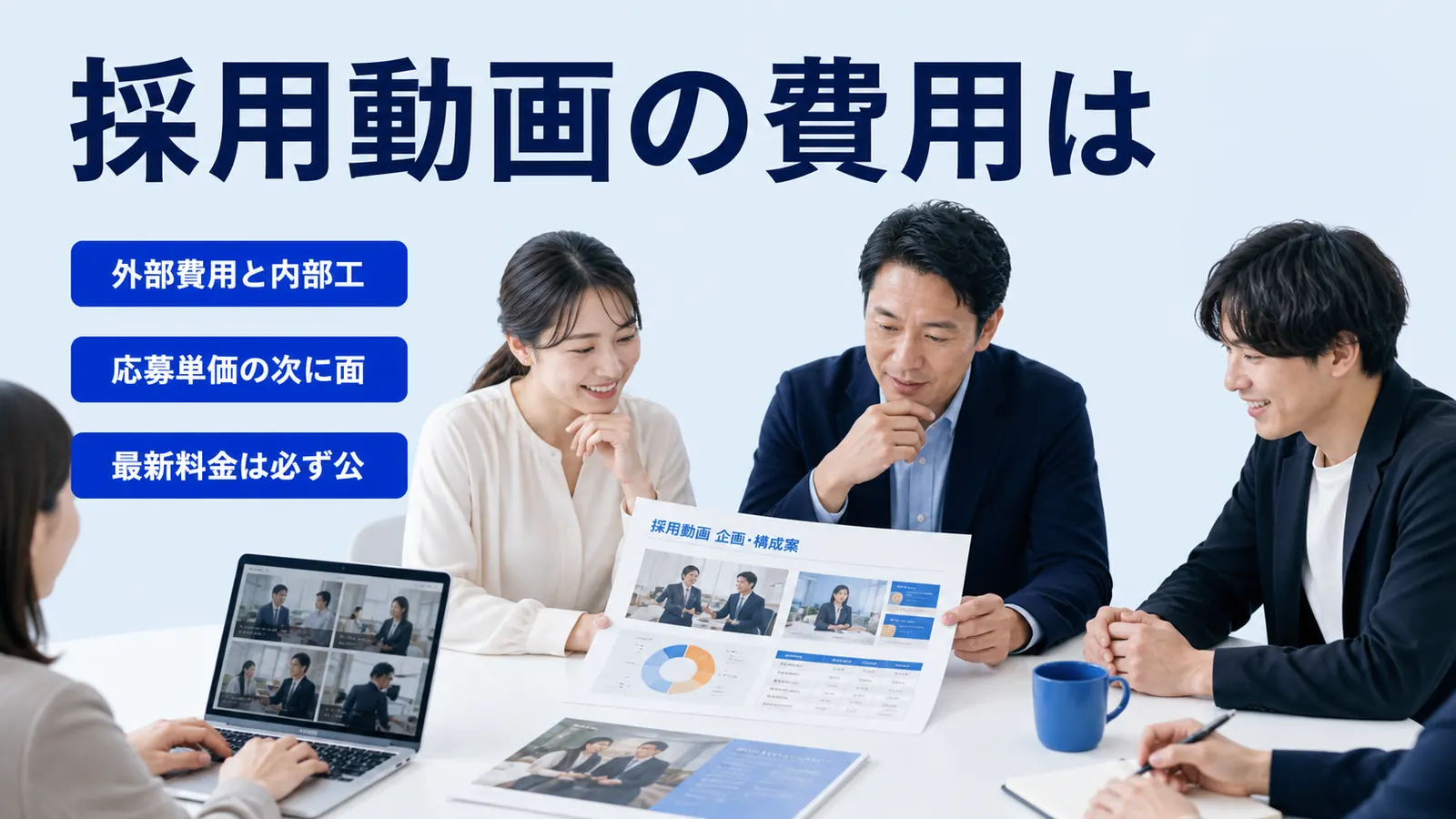採用動画の費用は
