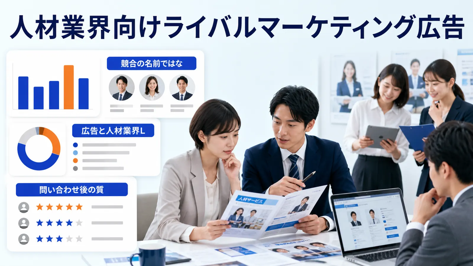 人材業界向けライバルマーケティング広告
