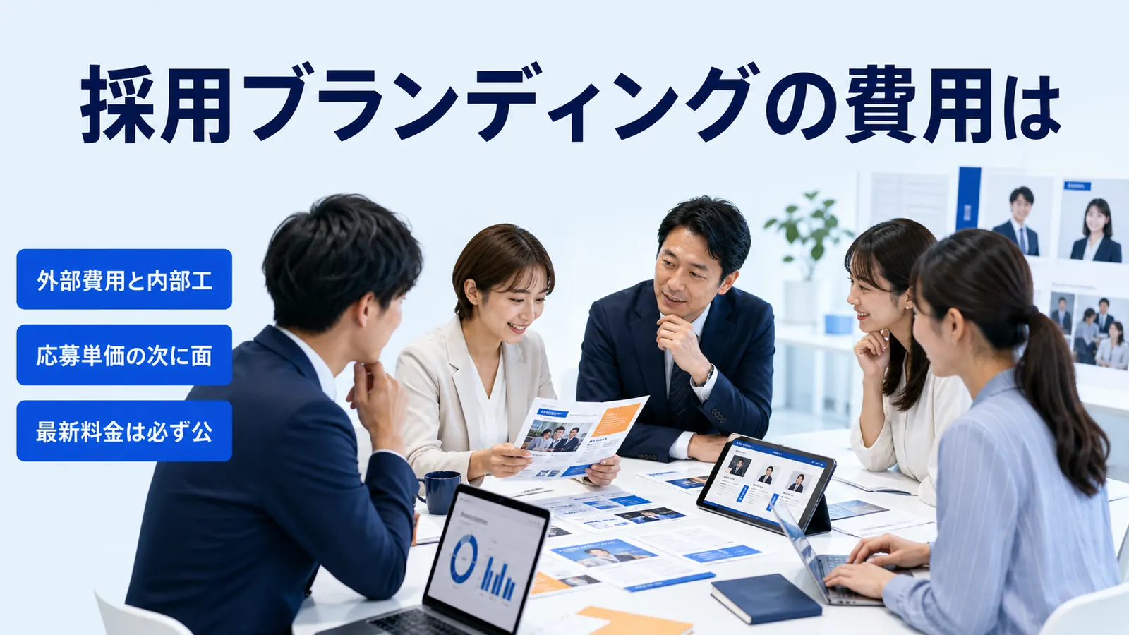 採用ブランディングの費用は