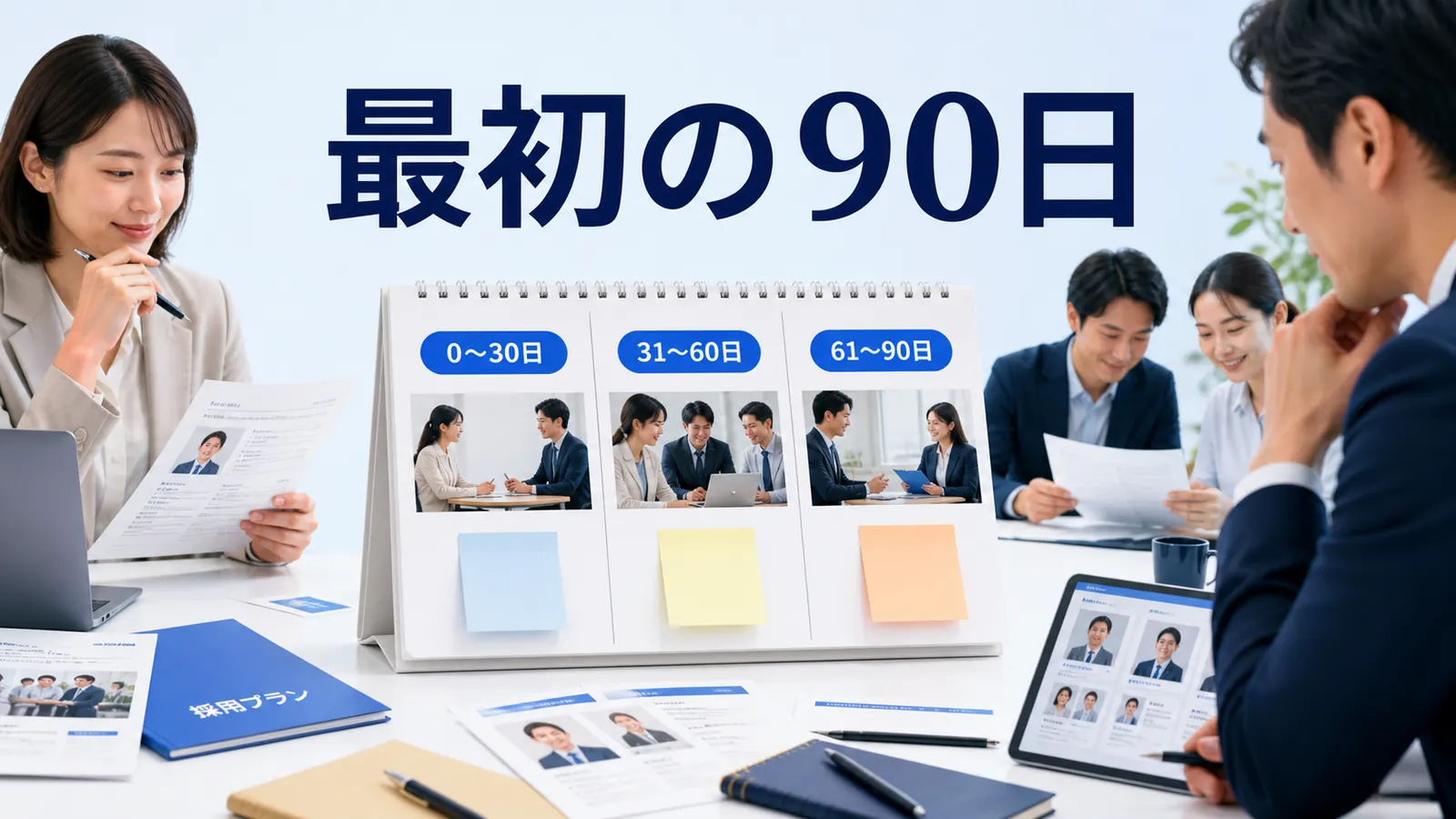最初の90日