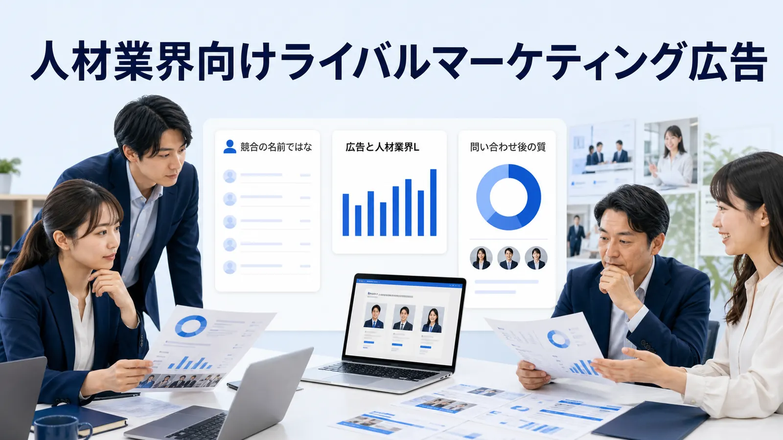 人材業界向けライバルマーケティング広告