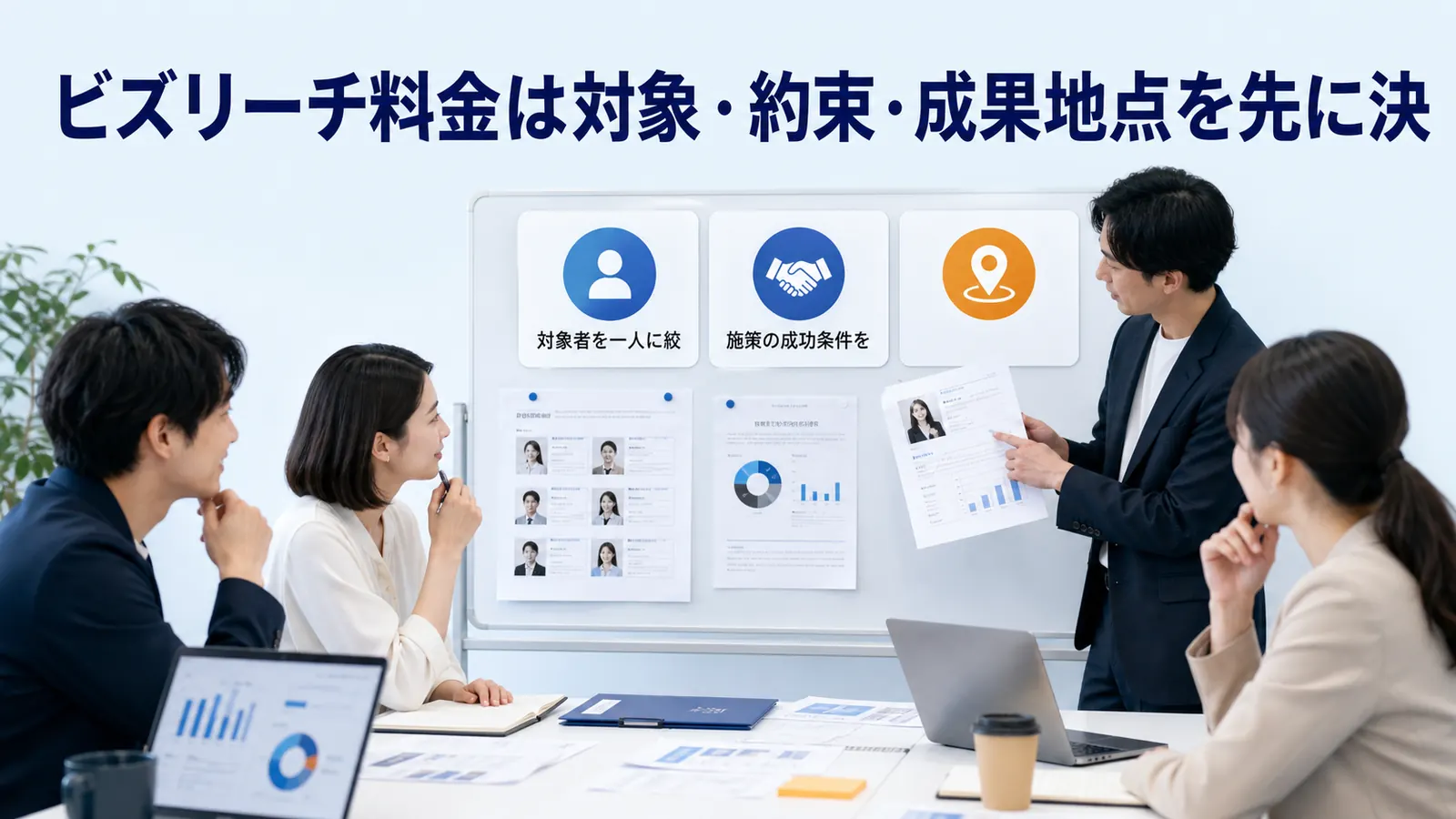 ビズリーチ料金は対象・約束・成果地点を先に決