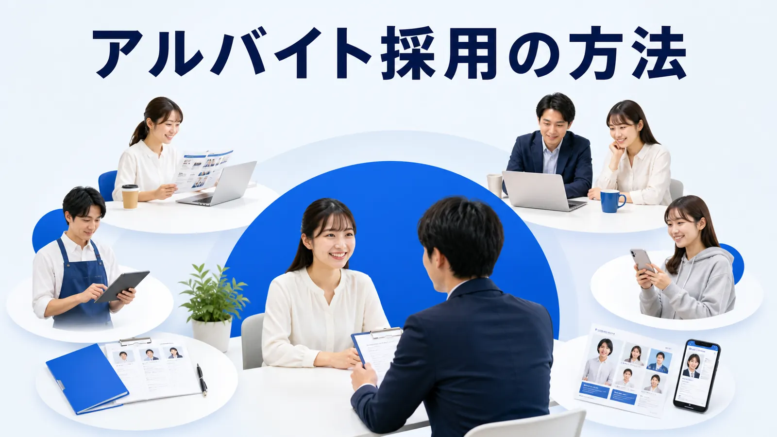アルバイト採用の方法｜応募を増やし辞退を減らす募集設計
