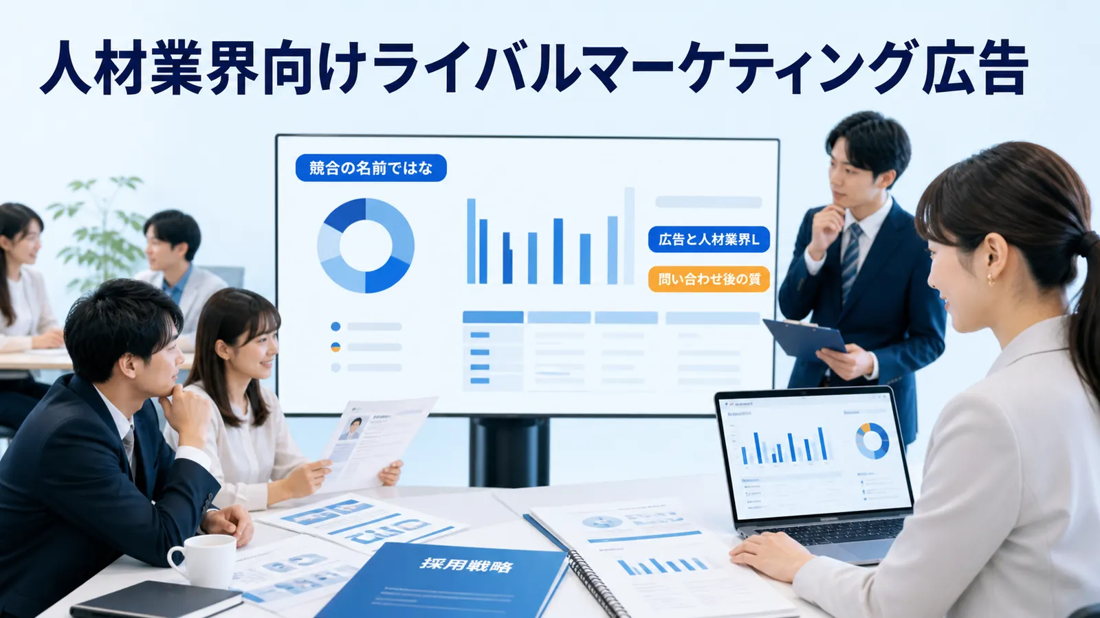 人材業界向けライバルマーケティング広告