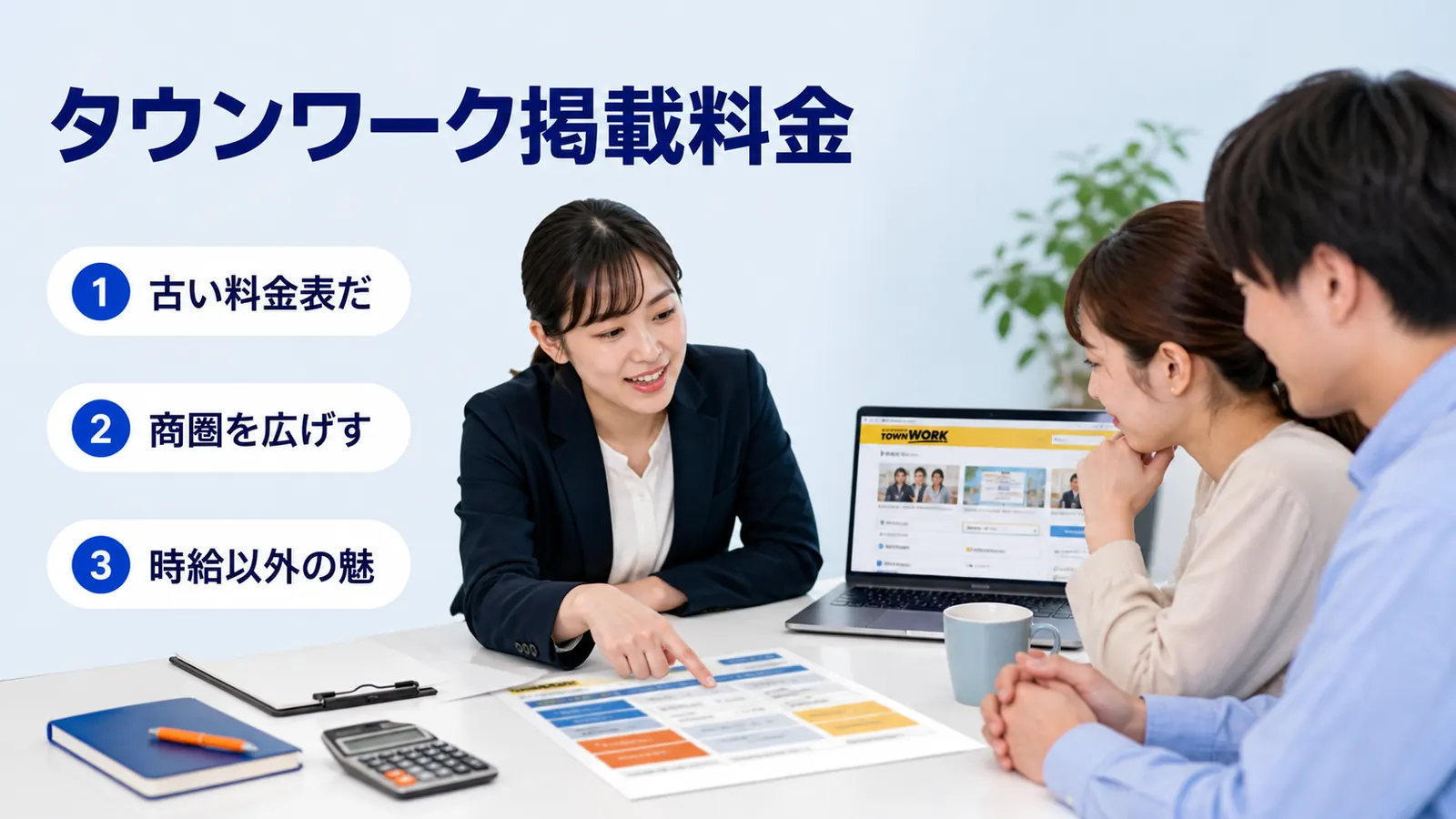 タウンワーク掲載料金