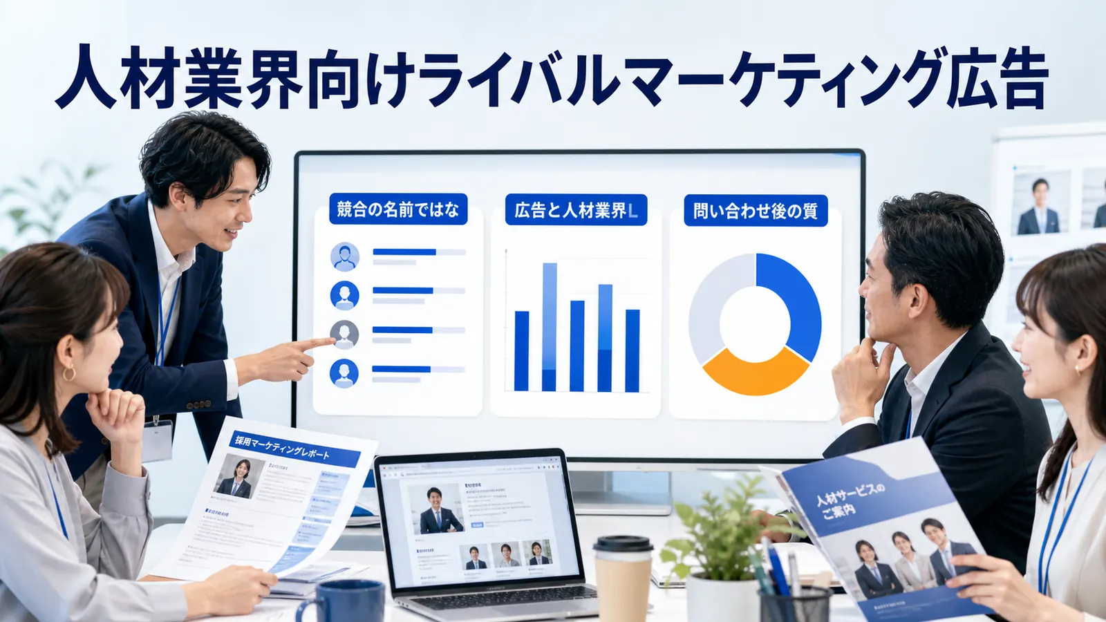 人材業界向けライバルマーケティング広告
