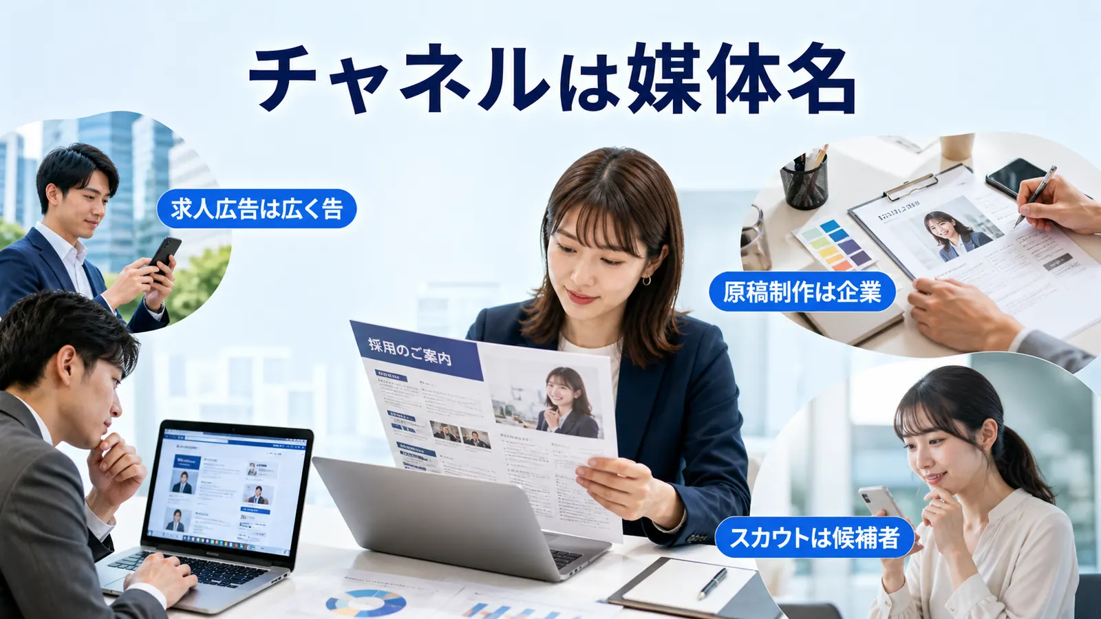 チャネルは媒体名