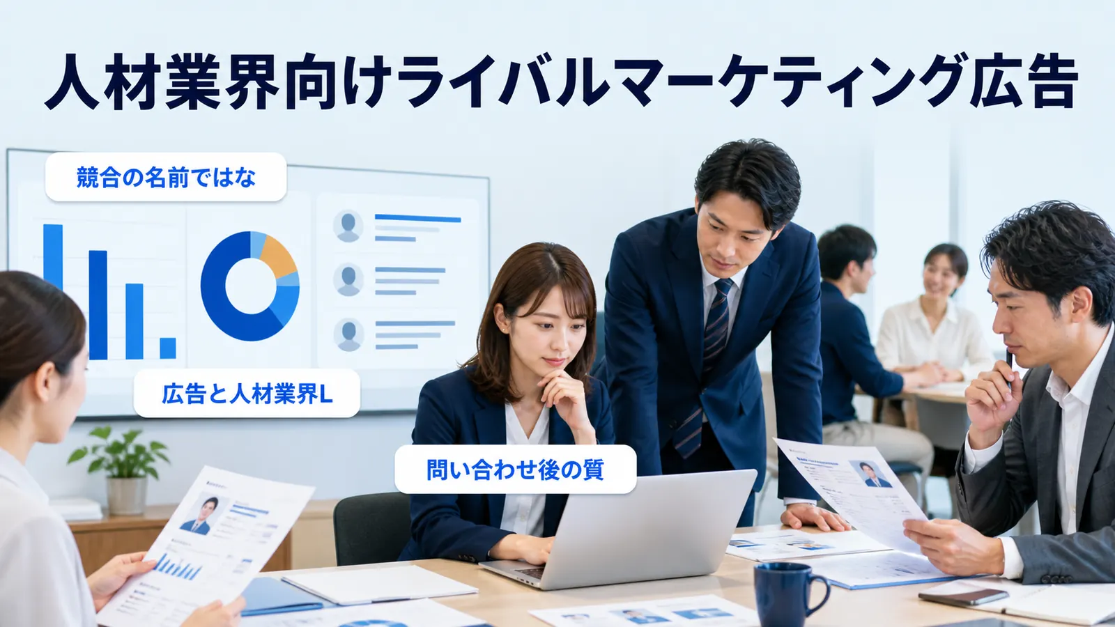 人材業界向けライバルマーケティング広告