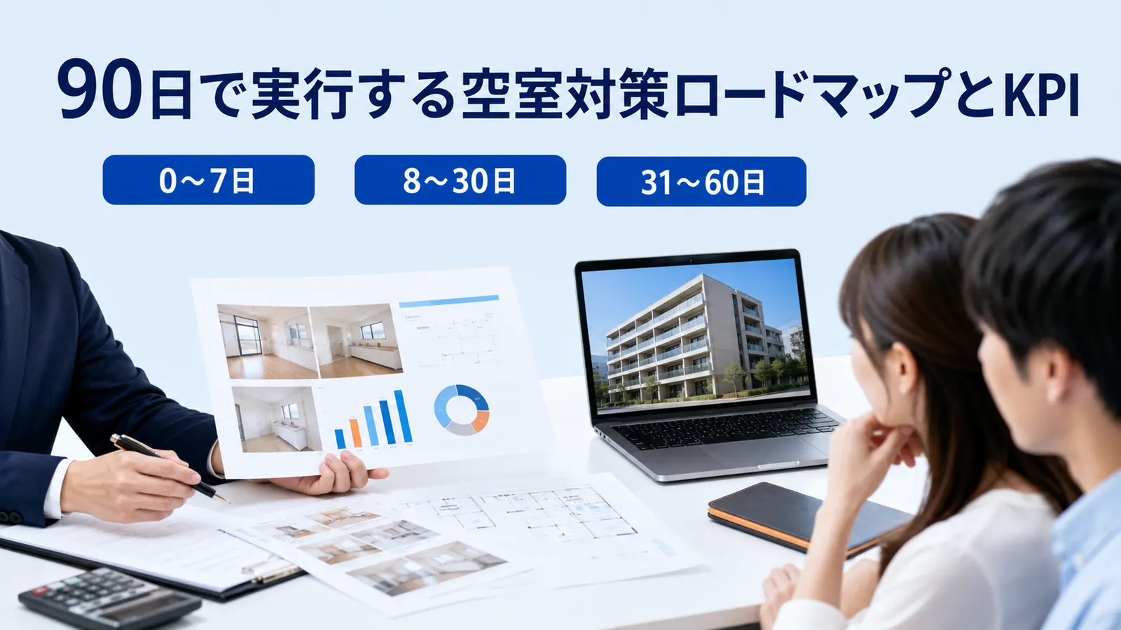 90日で実行する空室対策ロードマップとKPI