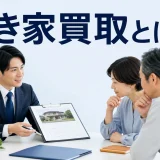空き家買取とはを内容別のオリジナル構図で整理した図解