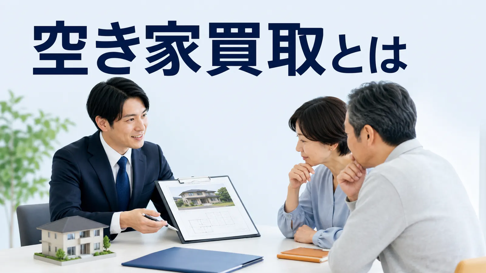 空き家買取とはを内容別のオリジナル構図で整理した図解
