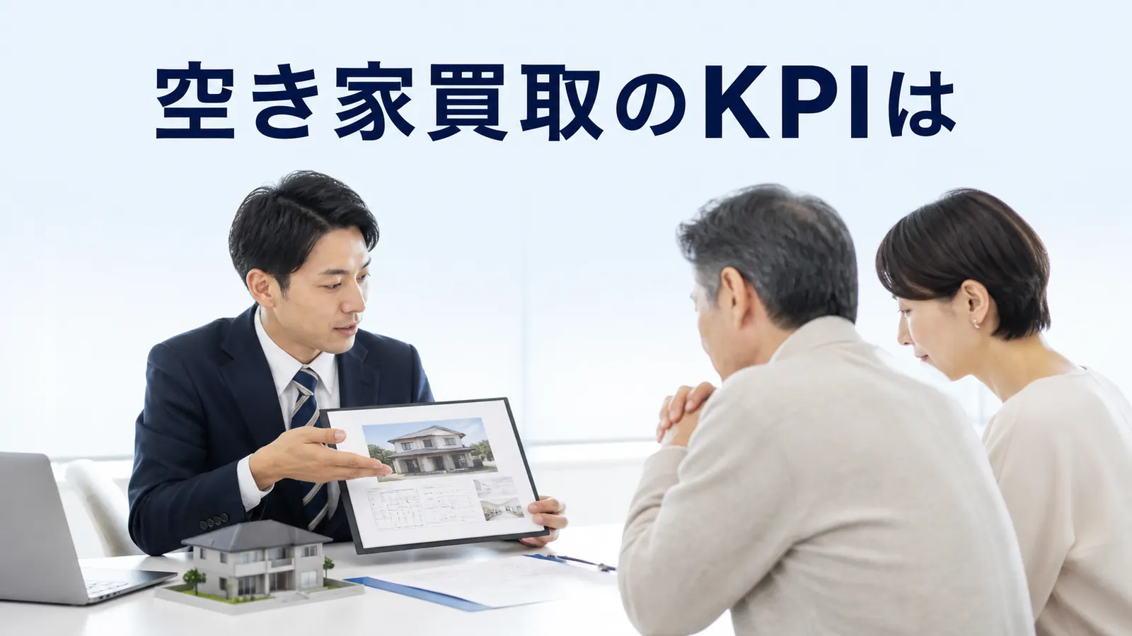 空き家買取のKPIは