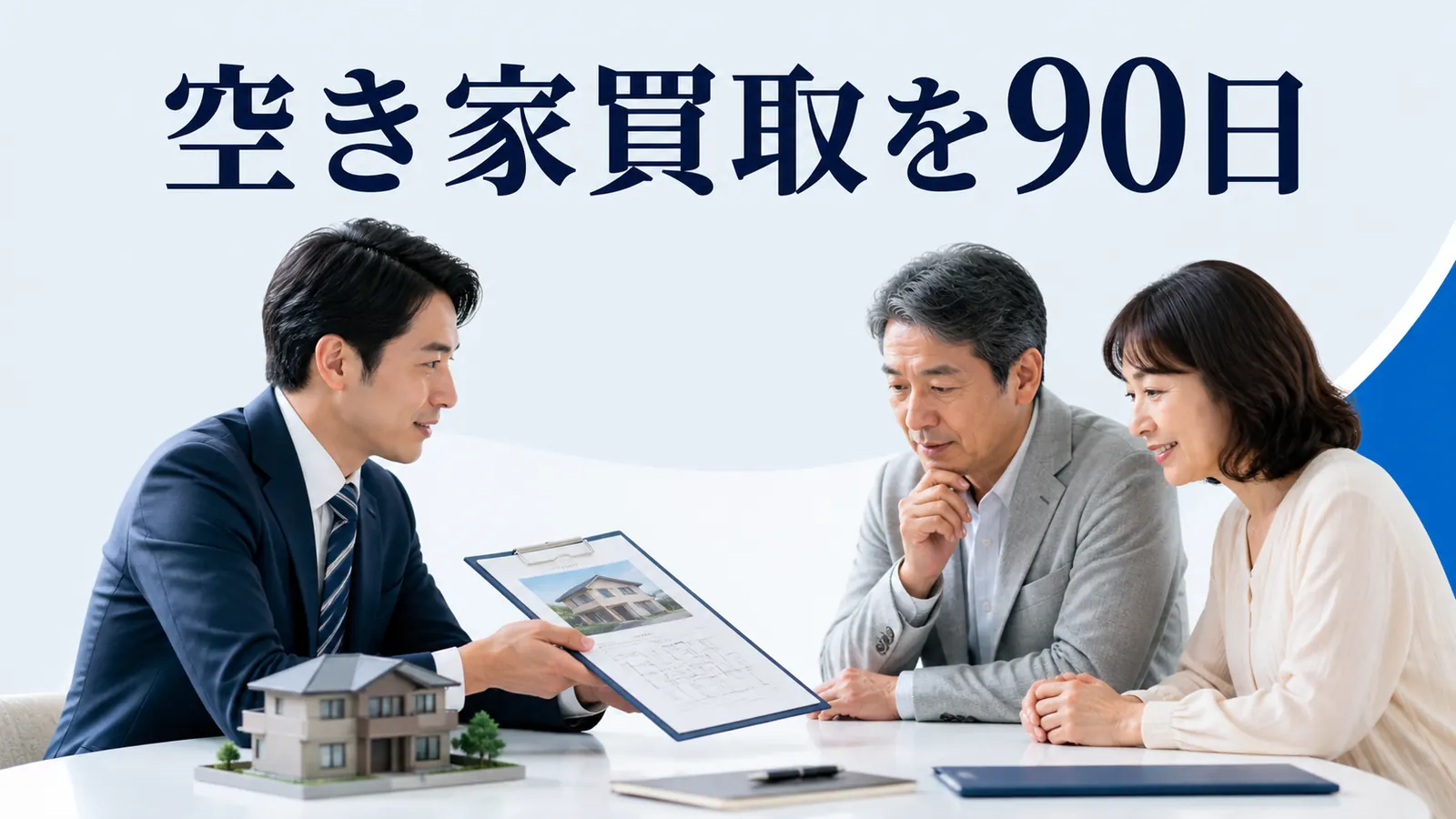 空き家買取を90日