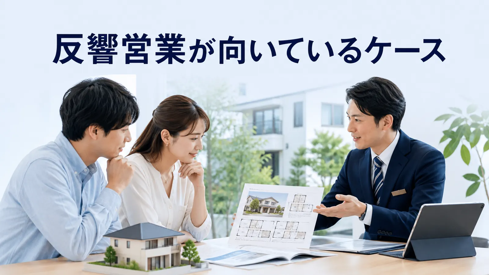 反響営業が向いているケース