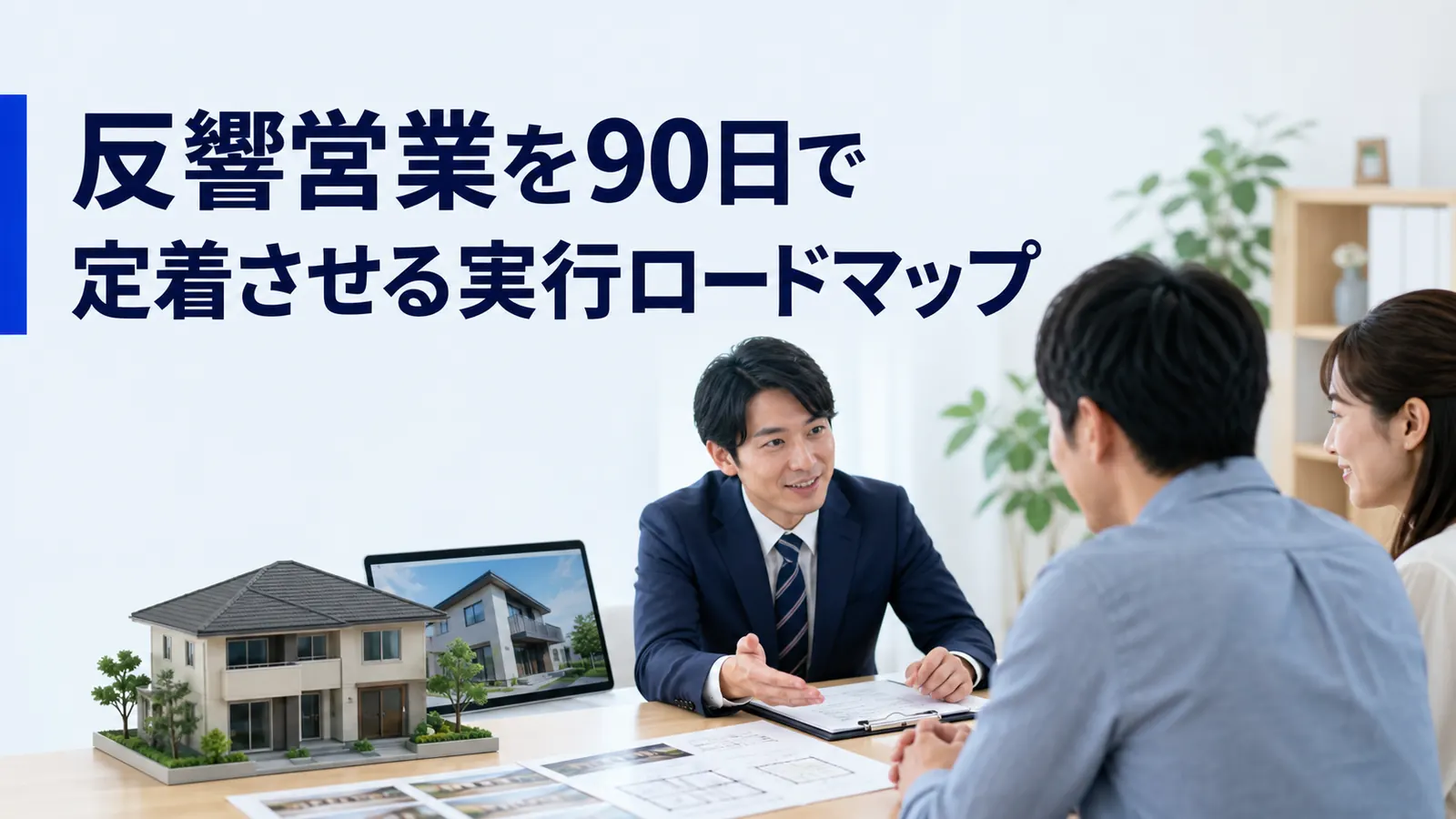 反響営業を90日で定着させる実行ロードマップ