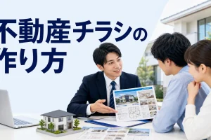 不動産チラシの作り方を内容別のオリジナル構図で整理した図解
