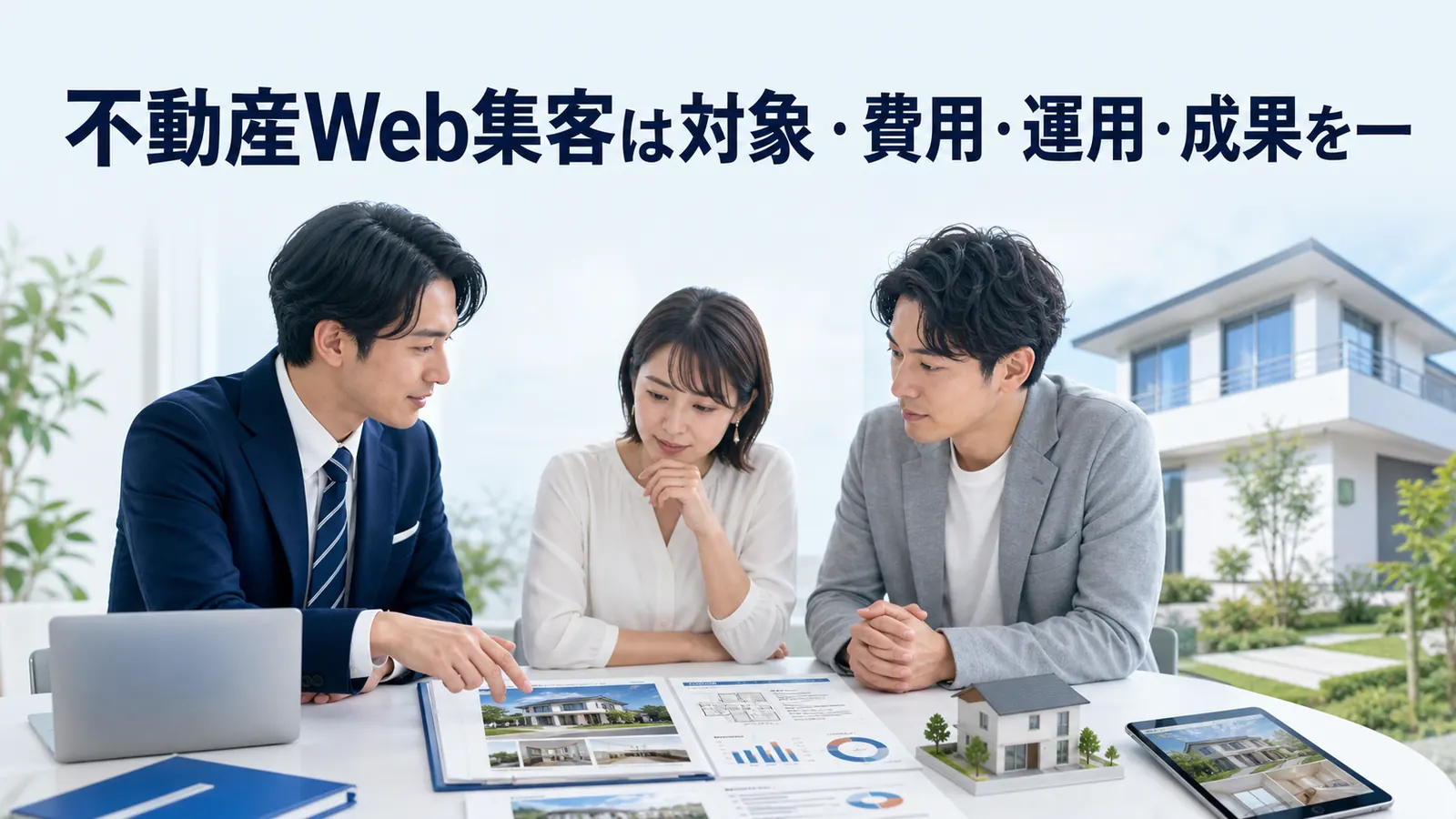不動産Web集客は対象・費用・運用・成果を一