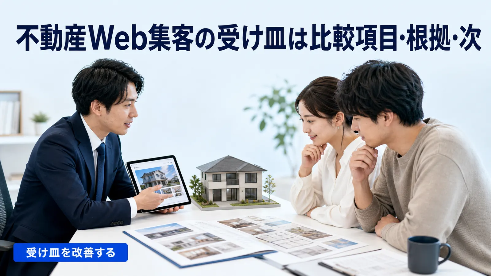 不動産Web集客の受け皿は比較項目・根拠・次